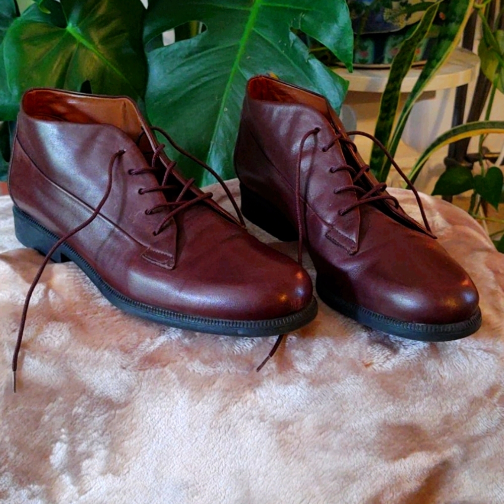 Leather loafers